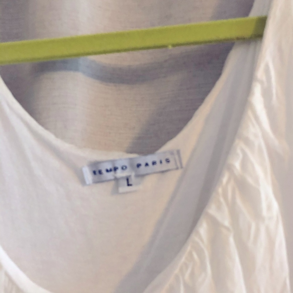 Washable silk tank